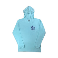 Tribal Maui Honu Unisex UV Performance Long Sleeve Hoodie