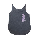 Tribal Hibiscus2 Ladies Tank Top