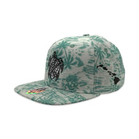 Tribal Maui Honu Flat Bill Hat