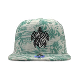 Tribal Maui Honu Flat Bill Hat