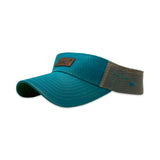 Maui Palm Tree Leather Patch Visor