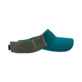 Maui Palm Tree Leather Patch Visor