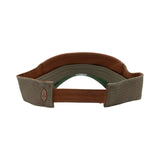 Maui Palm Tree Leather Patch Visor