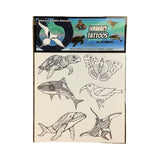 Hawaiian Wildlife Temporary Tattoos