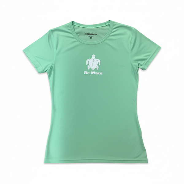 "Be Maui" Honu Performance Ladies Short Sleeve Shirt