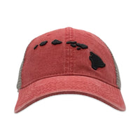 Hawaiian Islands 3D Trucker Hat