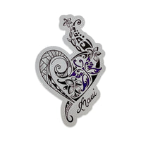 Tribal Heart Sticker
