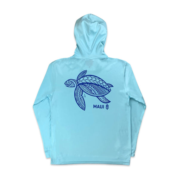 Tattoo Honu3 Kid's UV Performance Long Hoodie
