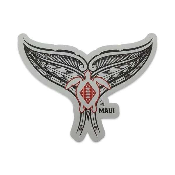 Whale Tail2 Sticker