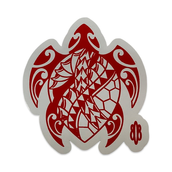 Tribal Maui Honu Sticker