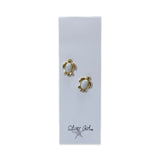 Silver Girl Bottle Stud Earrings