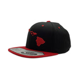 Hawaiian Islands 3D Flexfit Flatbill Hat