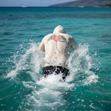 Honu Manta Sublimated Performance Long Sleeve Hoodie