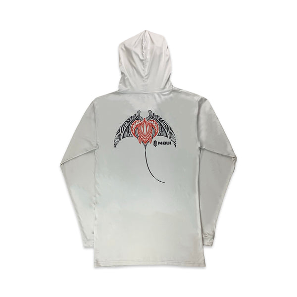 Honu Manta Sublimated Performance Long Sleeve Hoodie