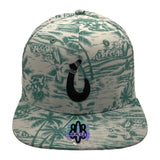 Hawaiian Hook3 3D Flatbill Hat