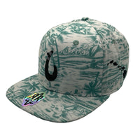 Hawaiian Hook3 3D Flatbill Hat