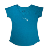 Hawaiian Islands V-Neck (Small Only)