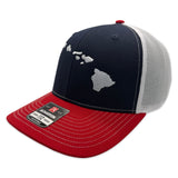 Hawaiian Islands 3D Trucker Hat