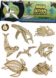 Hawaiian Wildlife Temporary Tattoos