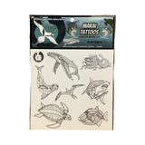 Hawaiian Wildlife Temporary Tattoos