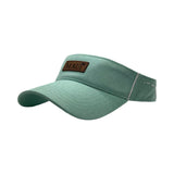 Maui Palm Tree Leather Patch Visor
