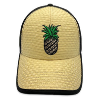Pineapple Trucker Hat (Straw)