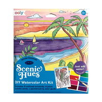 Ooly Scenic Hues Watercolor Art Kit