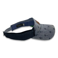 Maui Palm Tree Leather Patch Visor
