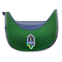Maui Palm Tree Leather Patch Visor