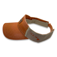 Maui Palm Tree Leather Patch Visor