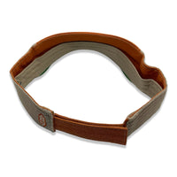 Maui Palm Tree Leather Patch Visor