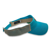Maui Palm Tree Leather Patch Visor