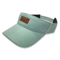 Maui Palm Tree Leather Patch Visor