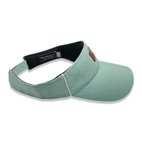 Maui Palm Tree Leather Patch Visor
