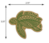 Tattoo Honu (Turtle) Wood Sticker