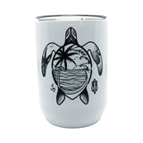 Palm Tree Honu Wine Tumbler
