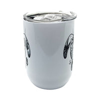 Palm Tree Honu Wine Tumbler