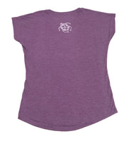Three Flower Honu Ladies V-Neck (Small Only)