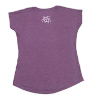 Three Flower Honu (Turtle) Ladies V-Neck (Small Only)