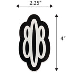 808 Logo Sticker