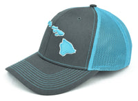 Hawaiian Islands 3d Trucker Hat