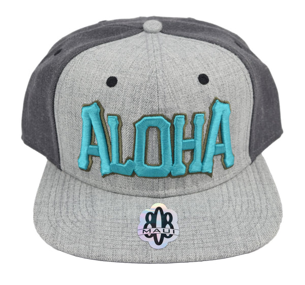 Aloha Flat Bill Snapback Hat