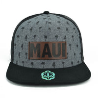Maui Palm Tree Patch Flatbill Hat