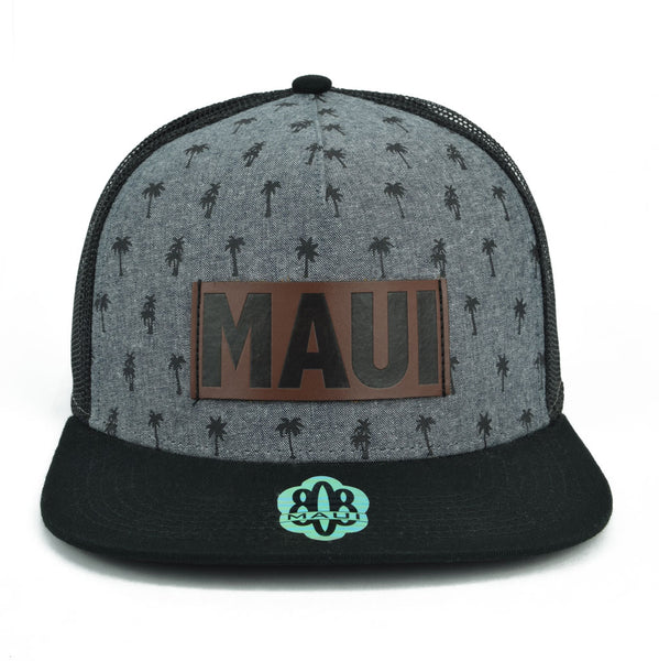 Maui Palm Tree Patch Flatbill Hat