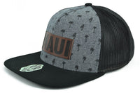 Maui Palm Tree Patch Flatbill Hat