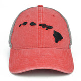 Hawaiian Islands 3d Trucker Hat