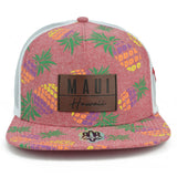 Maui Hawaii Pineapple Flatbill Hat