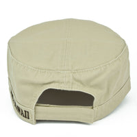 Tribal Flowers Military Hat