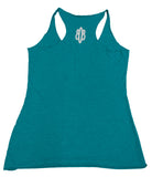 Flower Honu2 Ladies Tank Top (X-Small Only)