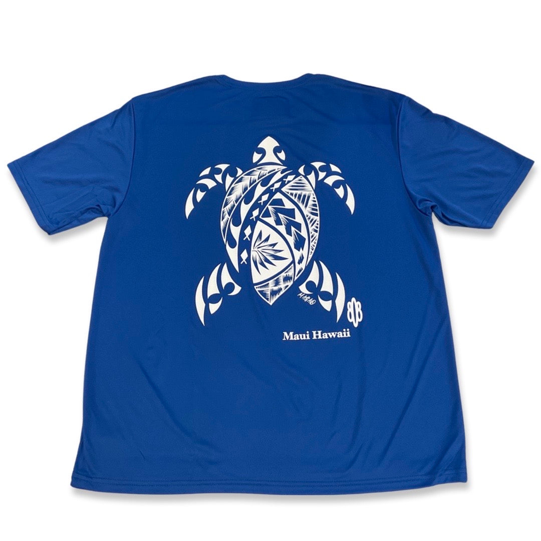 Tribal Hawaiian Honu 2 T-Shirt – 808 Clothing Co Maui